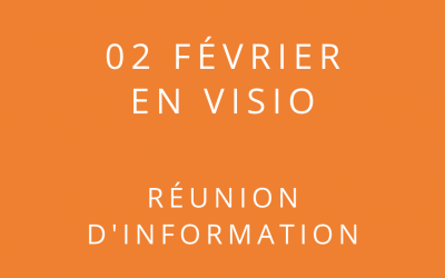 Formation « Coach professionnel » – Réunion d’information 02/02/2022