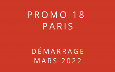 Démarrage Promo 18 Paris – Formation « Coach professionnel »