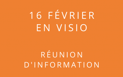 Formation « Coach professionnel » – Réunion d’information 16/02/22