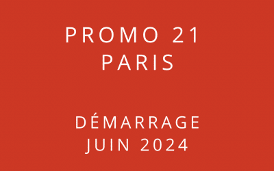 Démarrage Promo 21 Paris – Formation « Coach professionnel »