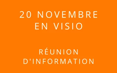 Formation « Coach professionnel »   Réunion d’information 20/11/2025