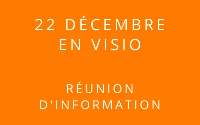Formation « Coach professionnel »   Réunion d’information 22/12/2025