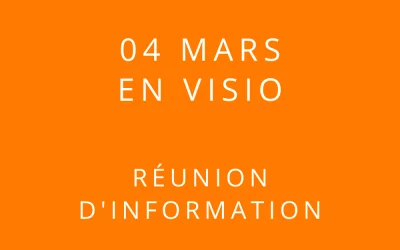 Formation « Coach professionnel » Réunion d’information 04/03/2026
